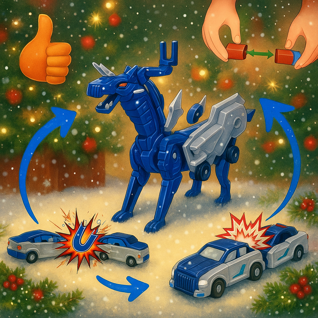 DRAGX™ – Dynamiczna Zabawka 2w1: Auto + Smok