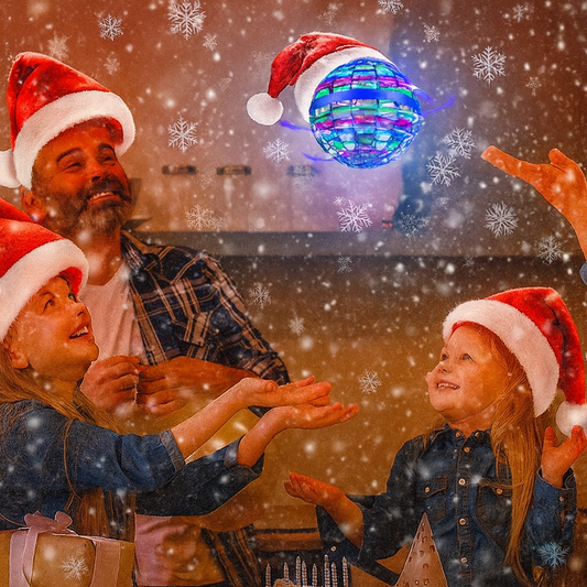 Spinix™ – Latająca Kula Boomerang z LED | Sterowanie Ręką 360° | Magiczna Zabawka dla Dzieci i Dorosłych